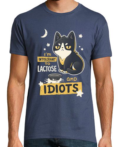 Camiseta Intolerante a la Lactosa Gato Camiseta laTostadora - latostadora.com - Modalova