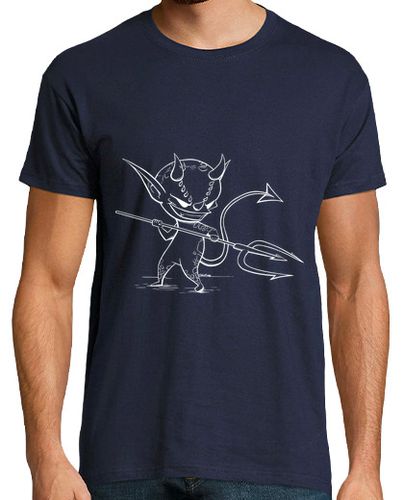 Camiseta Hombre Manga Corta Demonio B - Camiseta chico laTostadora - latostadora.com - Modalova