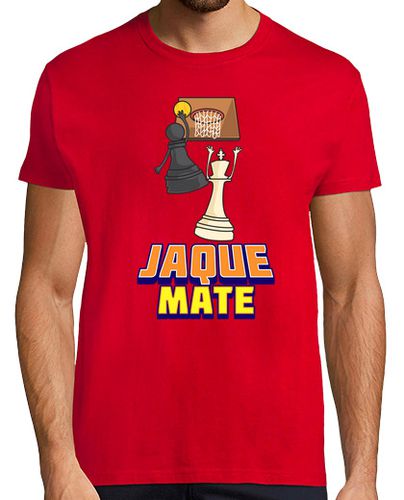 Camiseta Jaque Mate Baloncesto Peón Rey Ajedrez Chess Ajedrecista - latostadora.com - Modalova