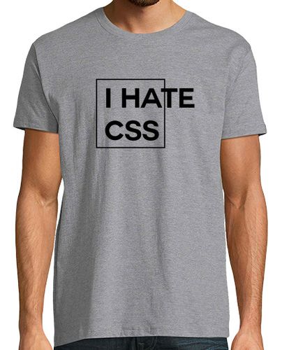 Camiseta I Hate CSS dark laTostadora - latostadora.com - Modalova