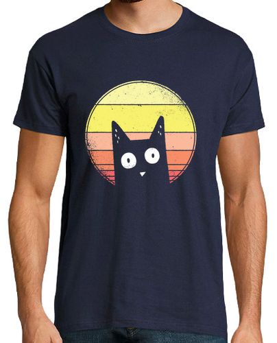 Camiseta Camiseta gato al atardecer - latostadora.com - Modalova