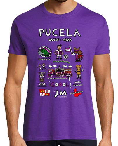 Camiseta Pucela Dibujos - Jesu Medina - latostadora.com - Modalova