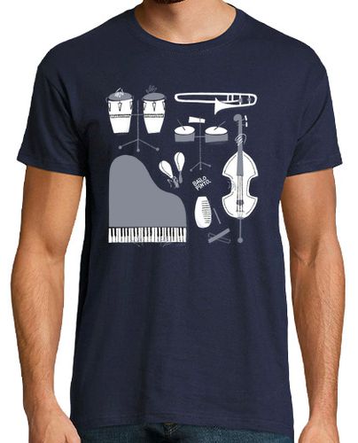 Camiseta Hombre Manga Corta Instrumentos de salsa laTostadora - latostadora.com - Modalova