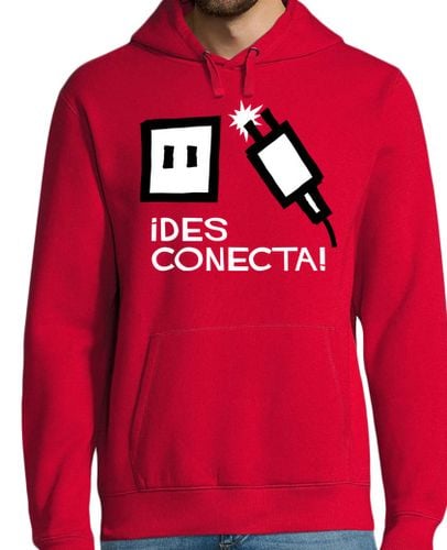 Sudadera Con Capucha Para Hombre ¡Desconecta! laTostadora - latostadora.com - Modalova