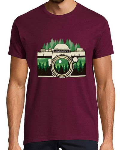 Camiseta Hombre Manga Corta Camara de Paisaje laTostadora - latostadora.com - Modalova