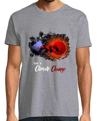 Camiseta Hombre Manga Corta Fight to climate change laTostadora - latostadora.com - Modalova