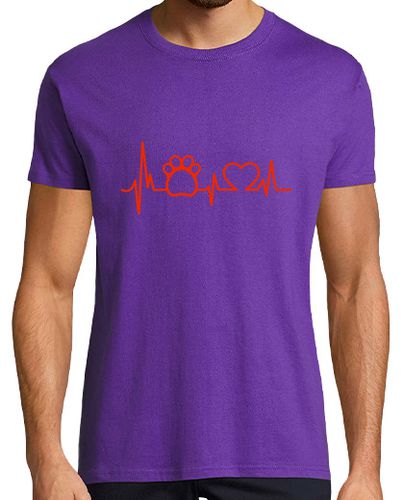 Camiseta Huella corazón perro - latostadora.com - Modalova