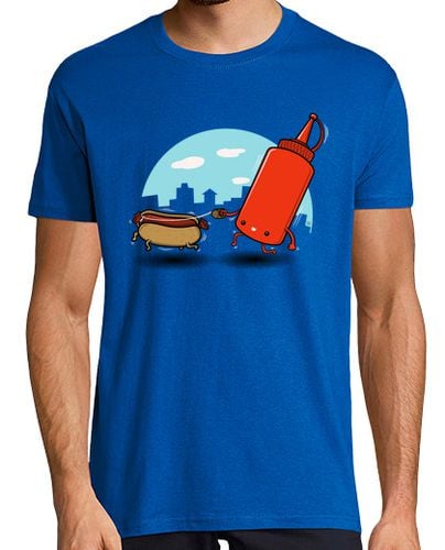 Camiseta Hombre Manga Corta Hot Dog Pet laTostadora - latostadora.com - Modalova