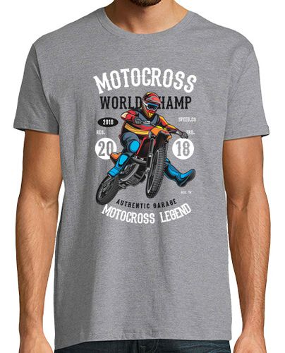 Camiseta Motocross World Champ - latostadora.com - Modalova