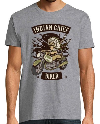 Camiseta Indian Chief Biker - latostadora.com - Modalova