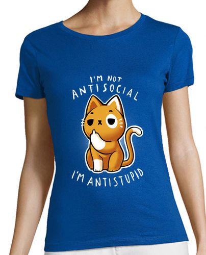 Camiseta mujer Antisocial w - latostadora.com - Modalova