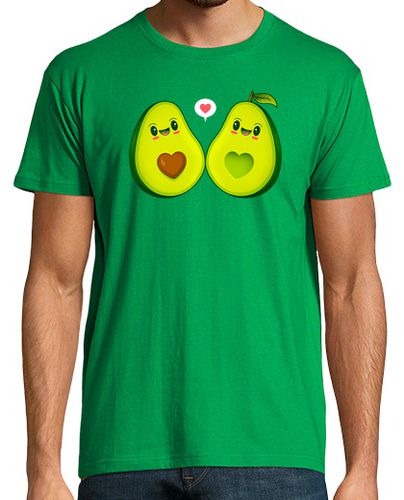 Camiseta Avocados Love Kawaii Design - latostadora.com - Modalova