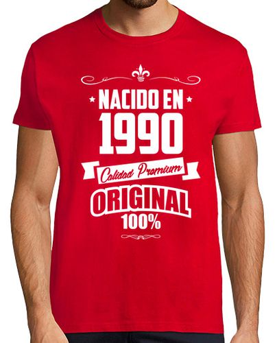 Camiseta Nacido en 1990, Calidad Premium, Original - latostadora.com - Modalova