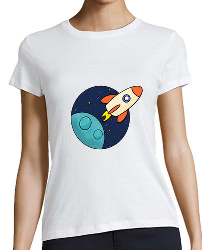 Camiseta Mujer Manga Corta Space laTostadora - latostadora.com - Modalova