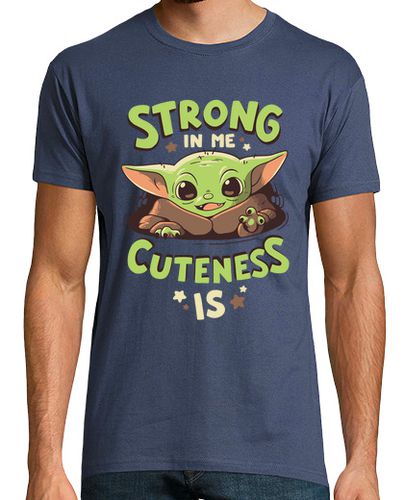 Camiseta Baby Yoda Mandalorian Fuerza Camiseta laTostadora - latostadora.com - Modalova