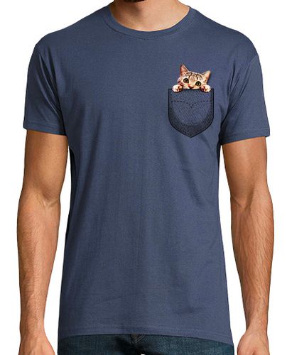 Camiseta camiseta con gato en el bolsillo laTostadora - latostadora.com - Modalova