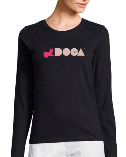 Camiseta Mujer Manga Larga Mujer, manga larga, negra laTostadora - latostadora.com - Modalova