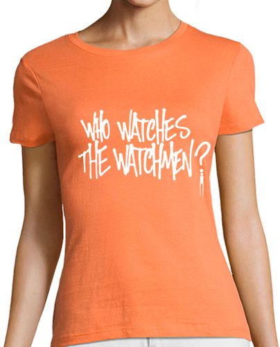Camiseta mujer Who watches the watchmen - latostadora.com - Modalova