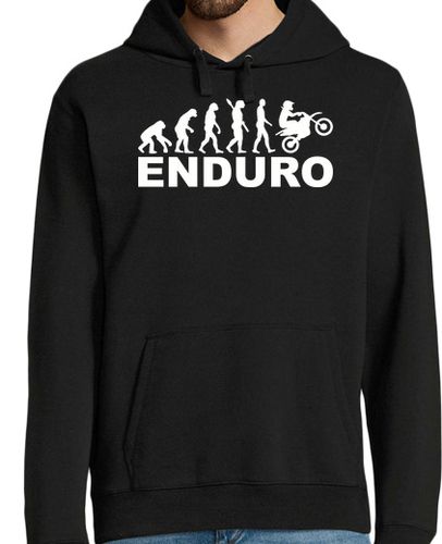 Sudadera Con Capucha Para Hombre evolución enduro laTostadora - latostadora.com - Modalova