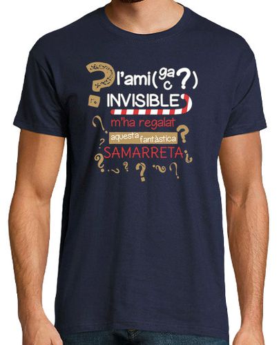 Camiseta AMIC AMIGA INVISIBLE Samarreta màniga curta home laTostadora - latostadora.com - Modalova