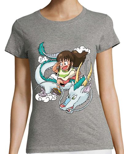 Camiseta mujer Dragon Haku - latostadora.com - Modalova