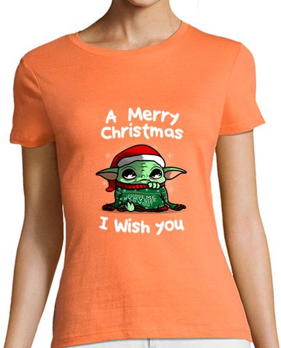 Camiseta mujer una feliz navidad te deseo - latostadora.com - Modalova