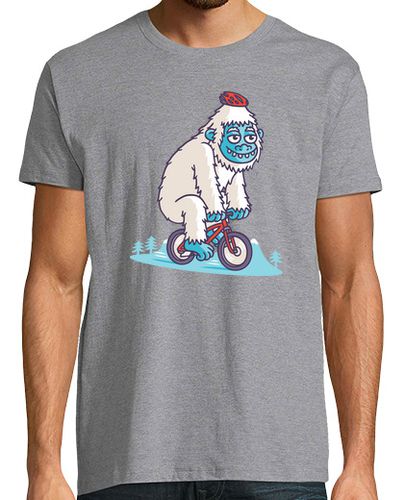 Camiseta Mountain Biker Yeti - latostadora.com - Modalova