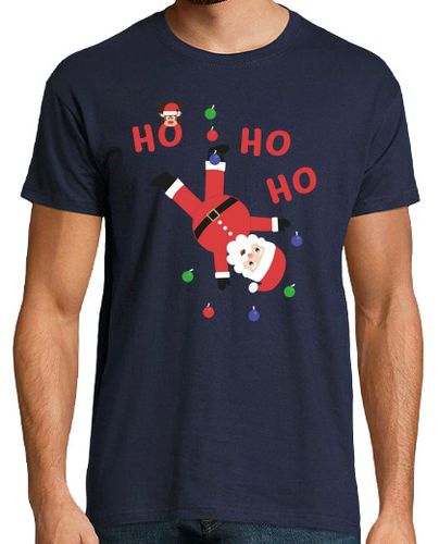 Camiseta HO HO HO Santa Claus camiseta Navidad - latostadora.com - Modalova