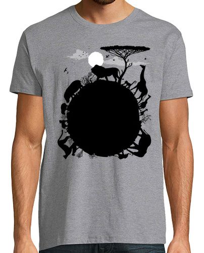 Camiseta Hombre Manga Corta Animales en Africa laTostadora - latostadora.com - Modalova