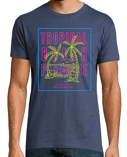 Camiseta Camiseta Retro 80s 90s Tropical Beach Vintage - latostadora.com - Modalova