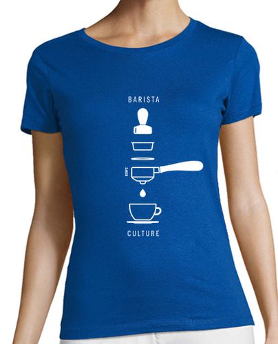 Camiseta mujer Barista culture - latostadora.com - Modalova
