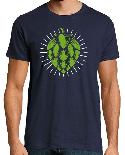 Camiseta Beer Hops Hand Drawn Design - latostadora.com - Modalova