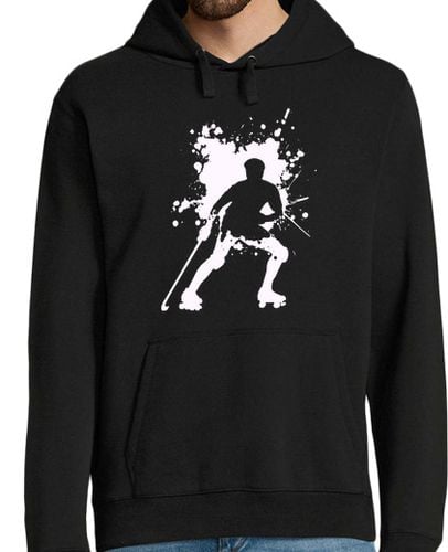 Sudadera Con Capucha Para Hombre Hockey patines Splatter laTostadora - latostadora.com - Modalova