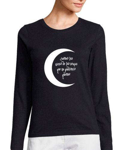 Camiseta Mujer Manga Larga Somos las nietas de las brujas - Manga larga laTostadora - latostadora.com - Modalova