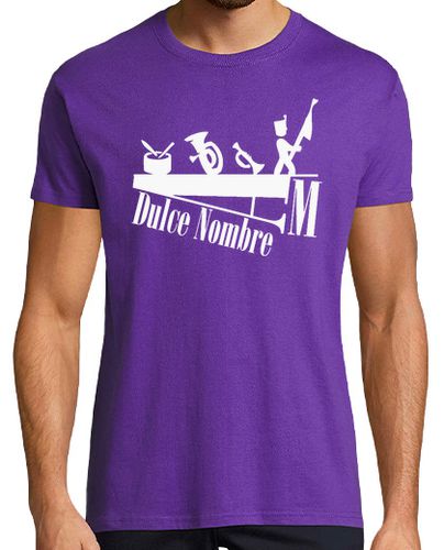 Camiseta Hombre Manga Corta Camiseta Hombre AMDN Morada laTostadora - latostadora.com - Modalova