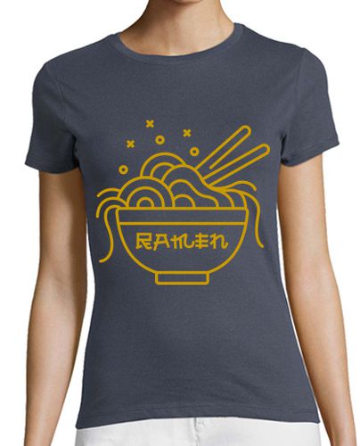 Camiseta Mujer Manga Corta línea de ramen laTostadora - latostadora.com - Modalova