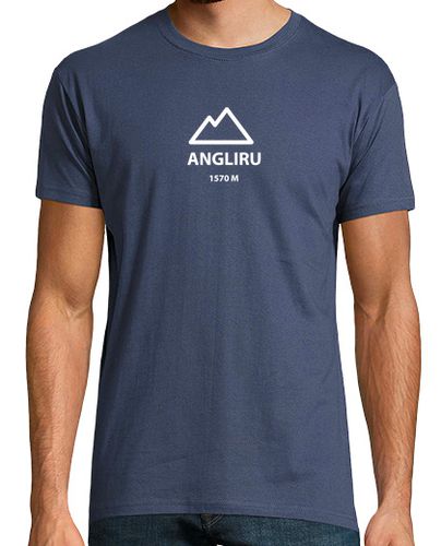 Camiseta ANGLIRU, Hombre, manga corta, denim, calidad extra - latostadora.com - Modalova