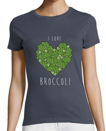 Camiseta Mujer Manga Corta I love broccoli laTostadora - latostadora.com - Modalova