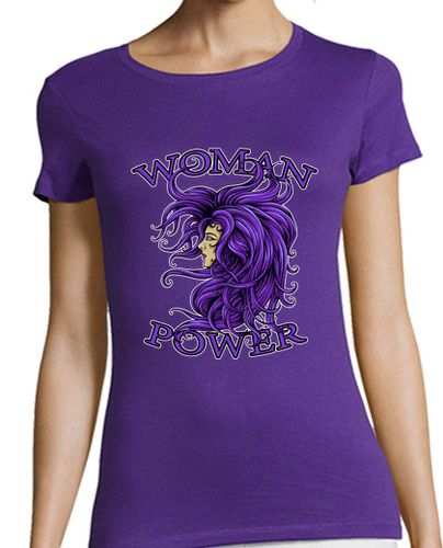 Camiseta mujer Lady In The purple 2 - latostadora.com - Modalova