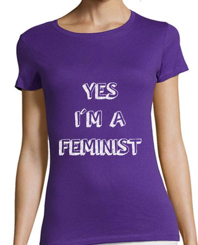 Camiseta mujer Si, soy feminista - latostadora.com - Modalova