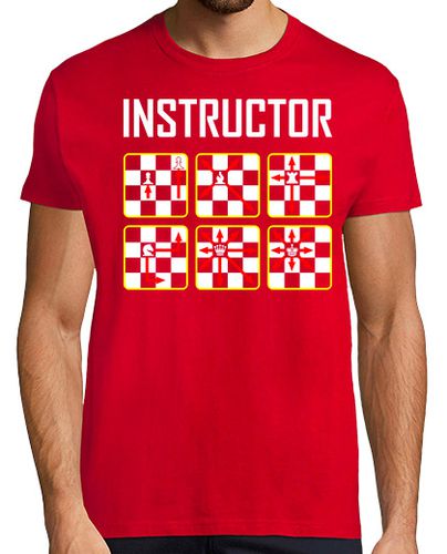 Camiseta Hombre Manga Corta Instructor de Ajedrez 2 laTostadora - latostadora.com - Modalova