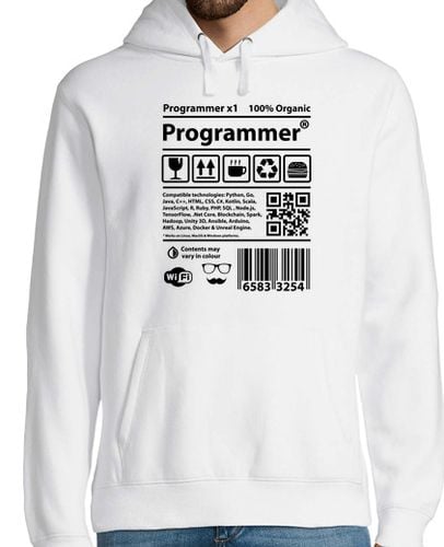 Sudadera Con Capucha Para Hombre Programmer laTostadora - latostadora.com - Modalova