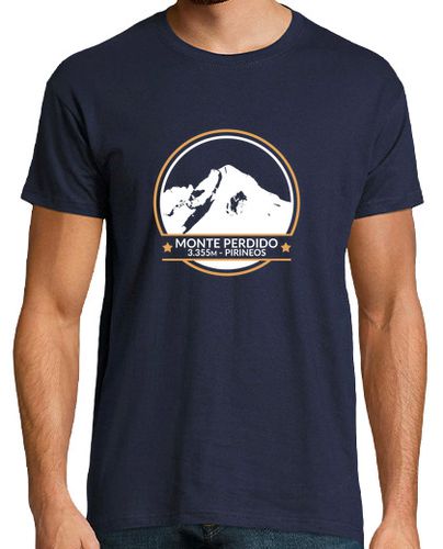 Camiseta Hombre Manga Corta Monte Perdido - Pirineos laTostadora - latostadora.com - Modalova