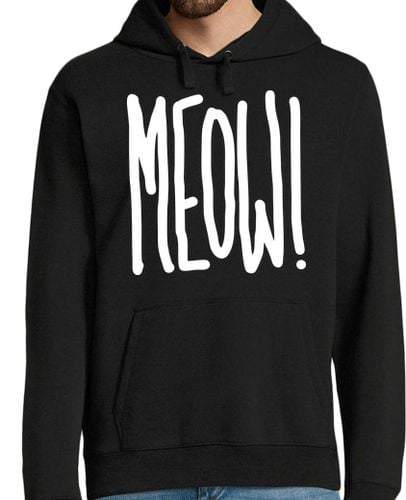 Sudadera Con Capucha Para Hombre Meow laTostadora - latostadora.com - Modalova