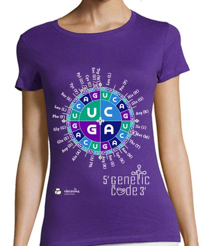 Camiseta mujer Genetic code - latostadora.com - Modalova