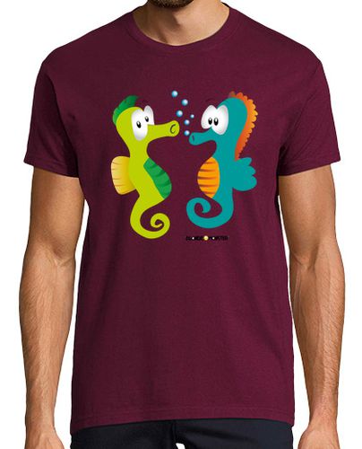 Camiseta Caballitos de mar hombre - latostadora.com - Modalova