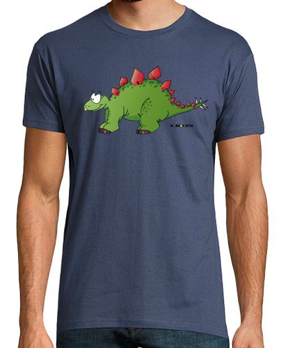 Camiseta Estegosaurio manga corta hombre - latostadora.com - Modalova
