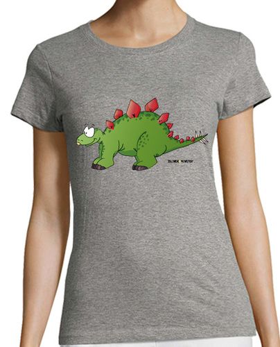 Camiseta mujer Estegosaurio mujer - latostadora.com - Modalova