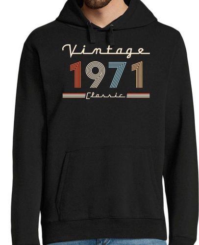 Sudadera Con Capucha Para Hombre 1971 - Vintage Classic laTostadora - latostadora.com - Modalova