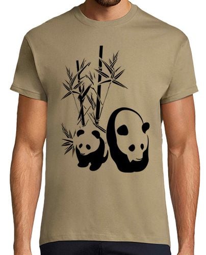 Camiseta Hombre Manga Corta Panda - Camiseta laTostadora - latostadora.com - Modalova